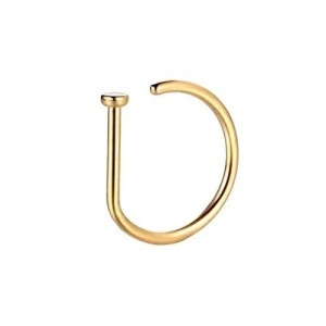 Piercing Dring Modelo 2 Aço PVD Gold